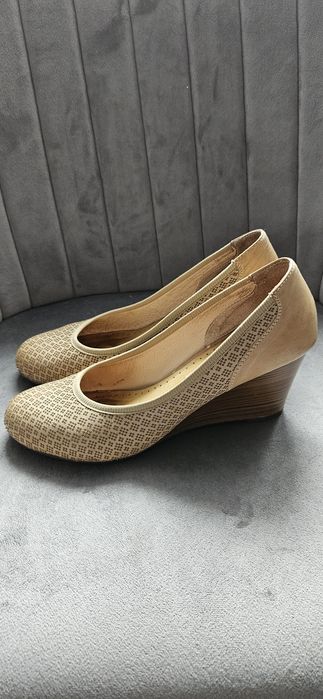 Skórzane  buty  Badura