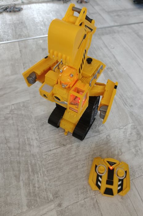 Koparka robot Transformers Rc