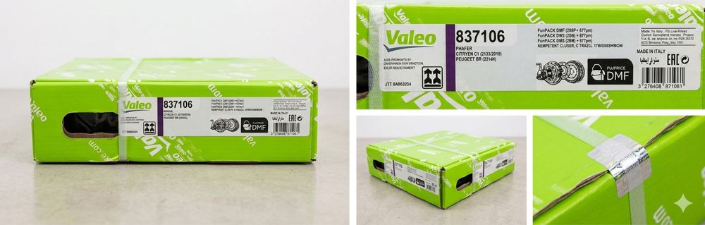 Kit Embraiagem + Bimassa Grupo Psa - Peugeot 308 / Citroën C4 - Valeo 837106