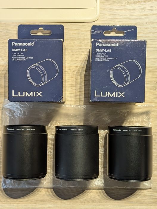 Tubo adaptador Panasonic DMW-LA5