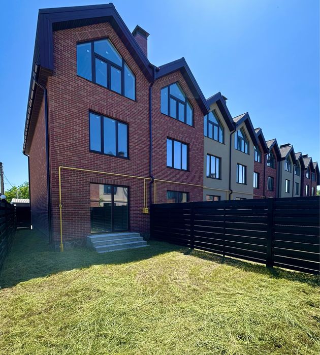 Таунхаус трьохповерховий 124m2 єОселя Ходосівка Лісники Обухівський р.