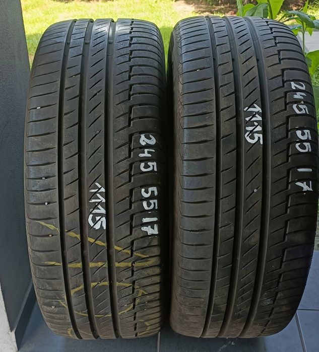2x opony (nr. K1115) 245/55R17 H XL Continental PremiumContact 6