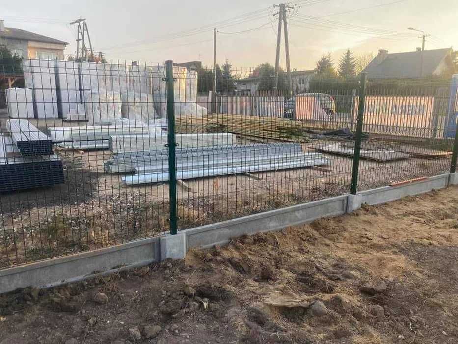 Ogrodzenie panelowe 154fi4 komplet