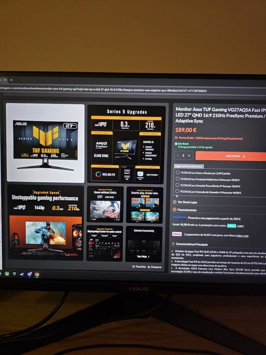 Monitor Asus TUF Gaming