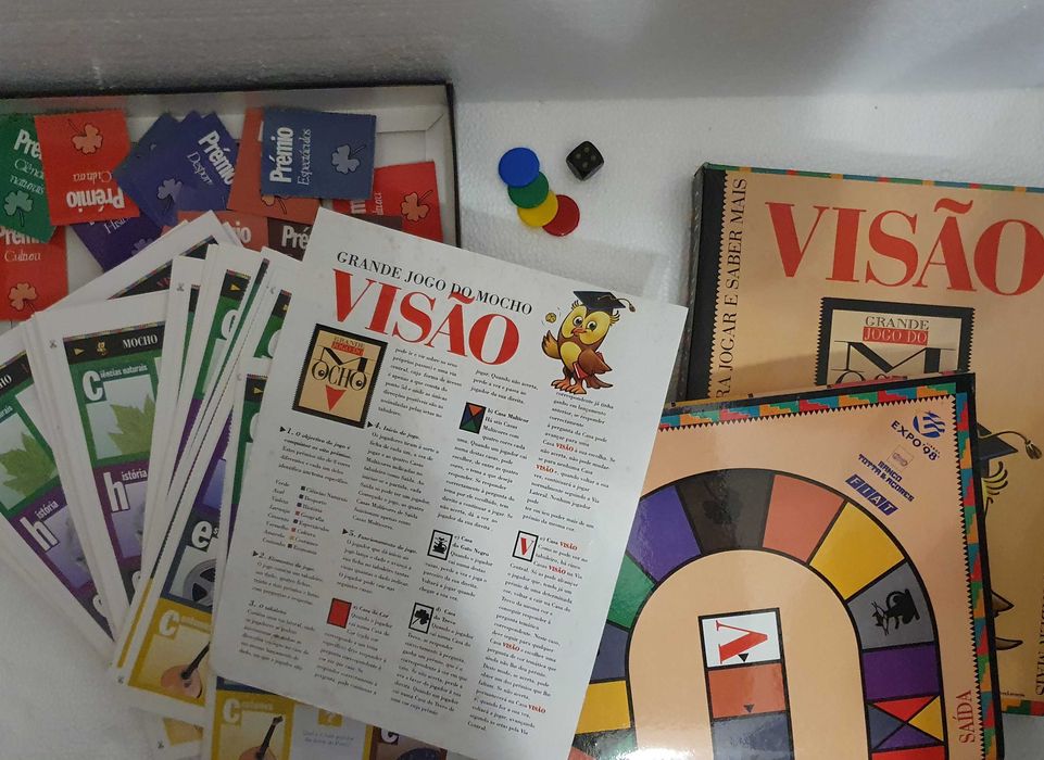 O GRANDE JOGO DO MOCHO, da revista "VISÃO", vintage, completo