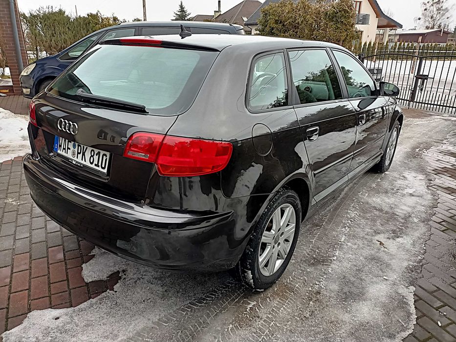 Audi A3 8P 1,9TDi 105KM! Niemcy! Opłacony! 5drzwi! Navi! Alu!