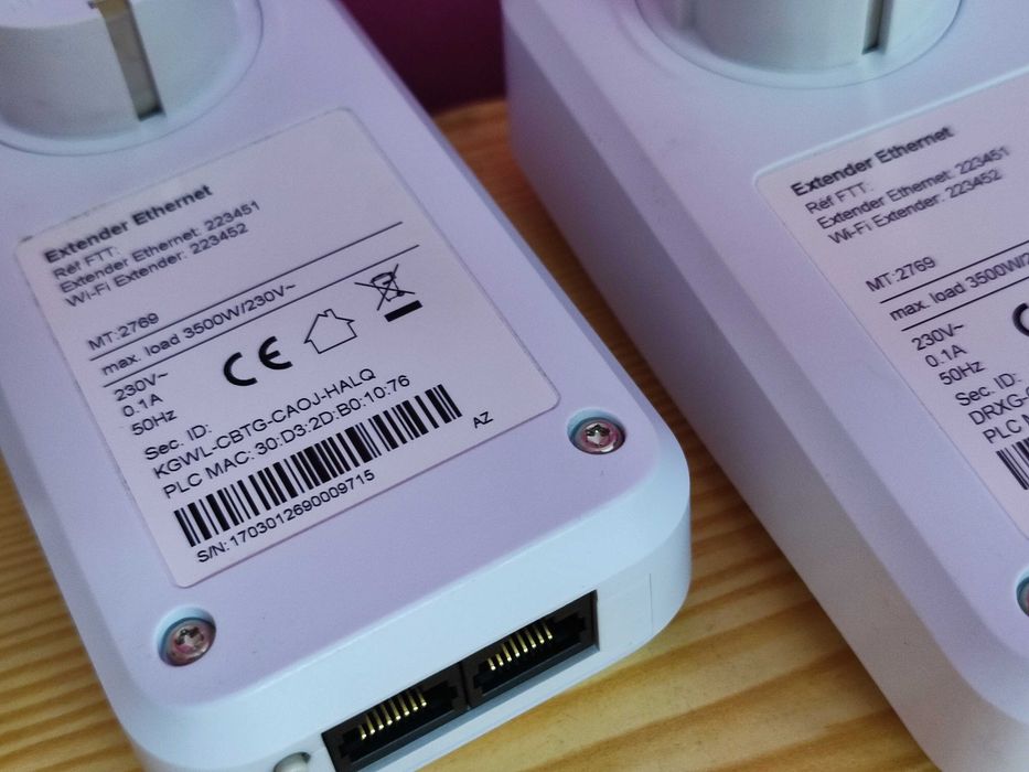 2x Adaptadores CPL Devolo AV500