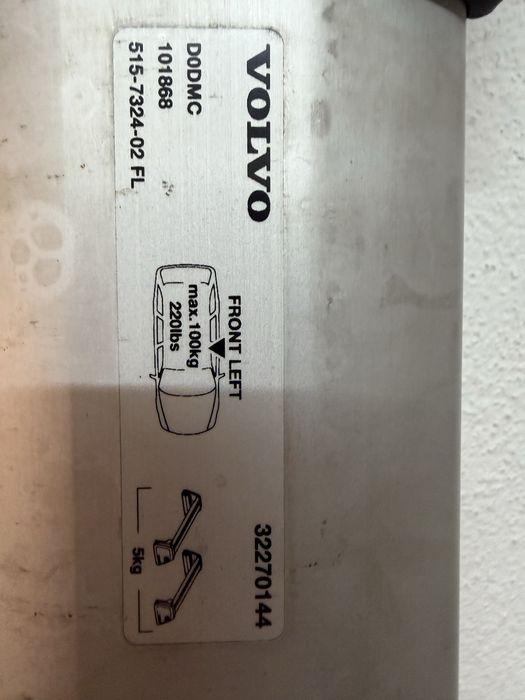 Barras de Tejadilho Volvo