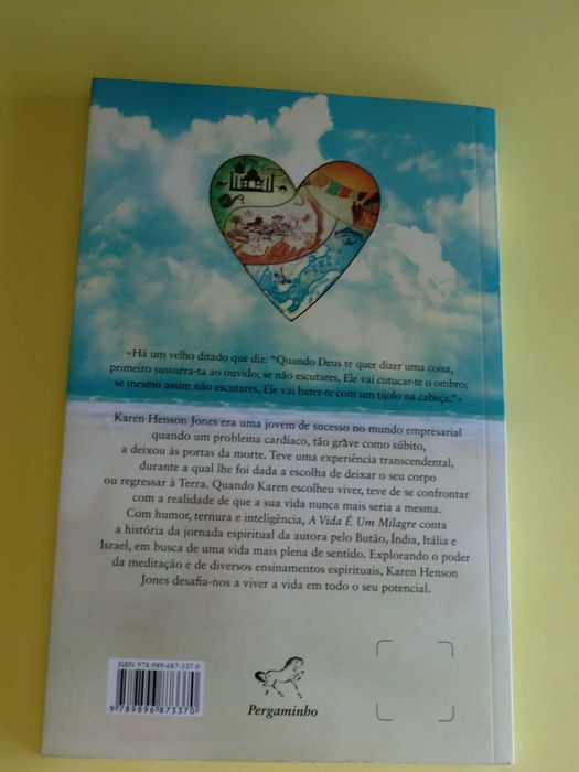 A Vida é um Milagre de Karen Henson Jones
