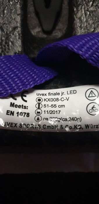 Kask rowerowy Uwex 51-55