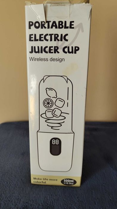 Przenośny blender bezprzewodowy 500 ml USB do smoothie i koktajli