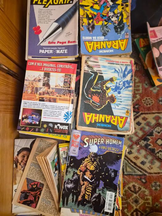 Livros BD anos 90 Marvel, 120 unidades