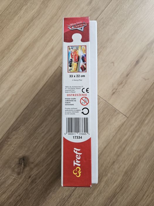 Puzzle 60 el Cars Auta Zygzak