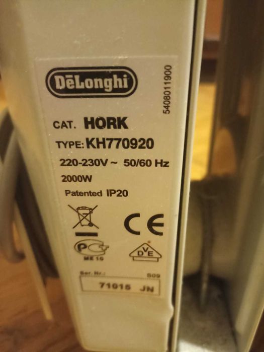 Масляний обігрівач DeLonghi KH 770920