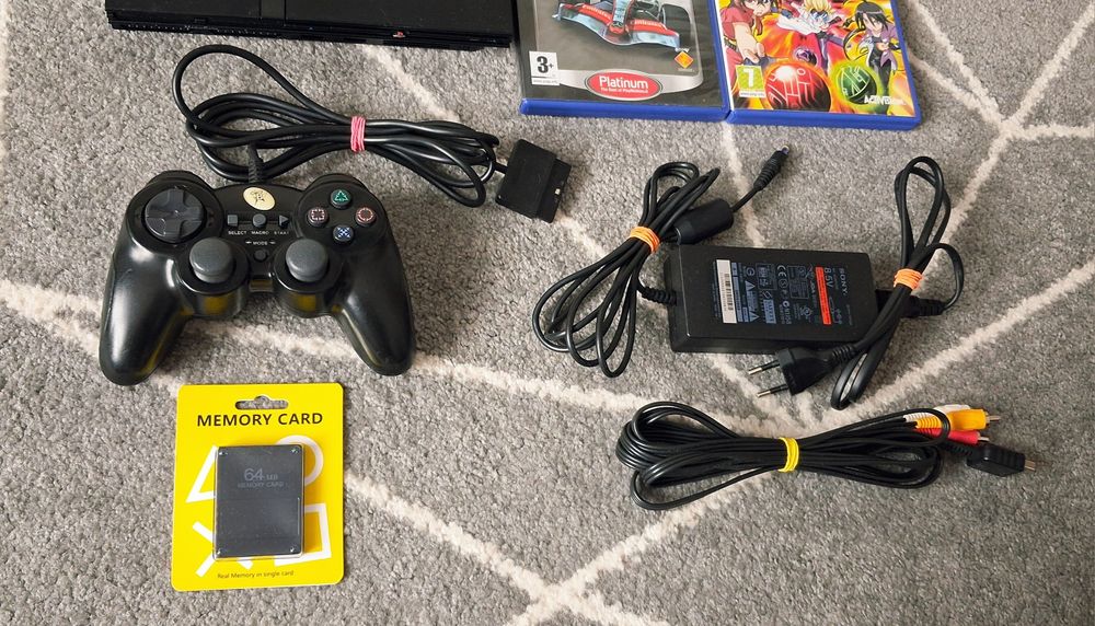 Konsola SONY PlayStation 2 Slim PS2 SCPH-77004 Date Code 6C