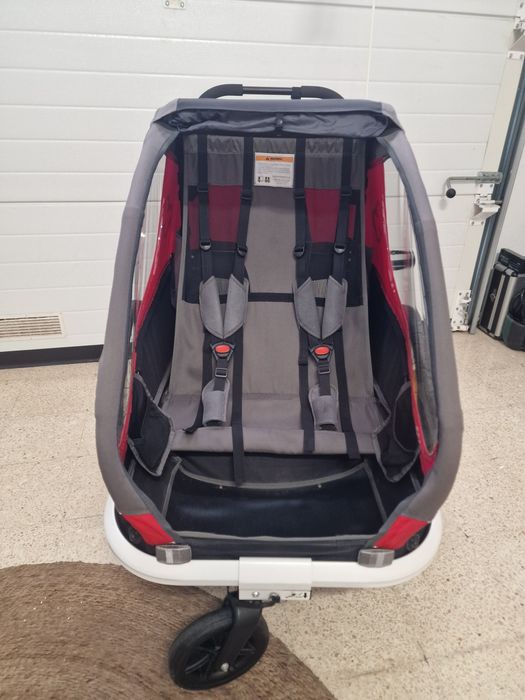 Atrelado / Reboque de Bicicleta HAMAX IXPLORER Vermelho