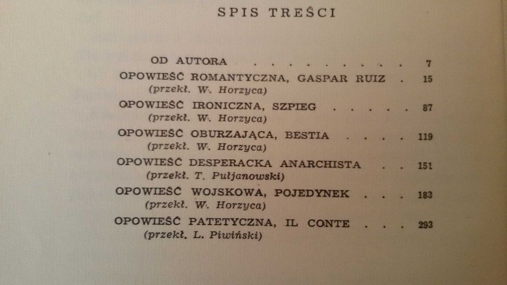 Sześć Opowieści, Tajfun i Inne Opowiwdania, Joseph Conrad 1957r. wyd.I