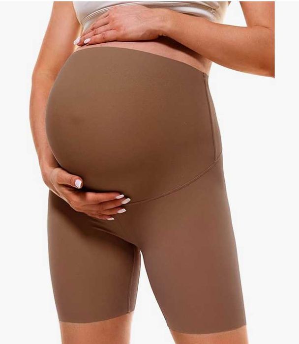 Spodenki ciążowe BAYDI Clouduxi z wysokim stanem 6” L