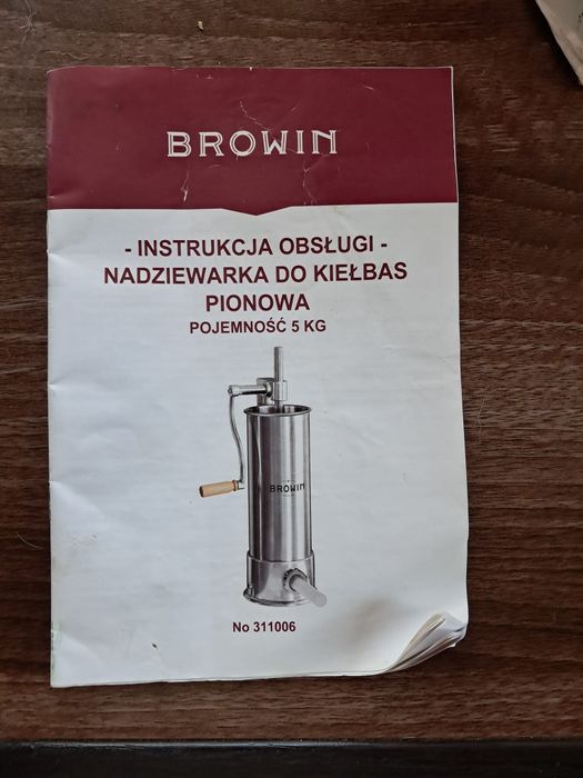Nadziewarka do kielbasy