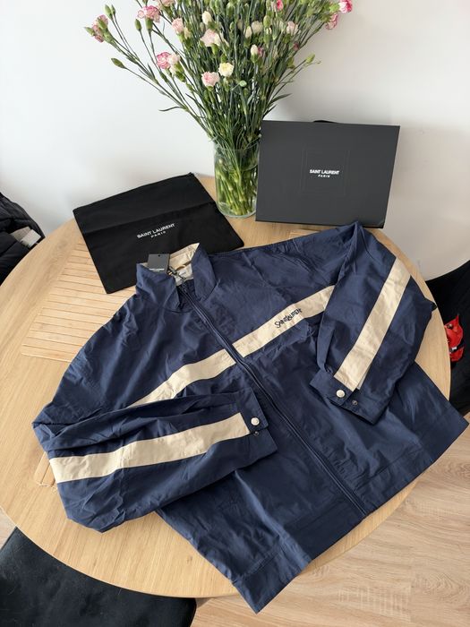 Kurtka YVES Saint Laurent Płaszcz YSL Narzutka Mastic Jacket