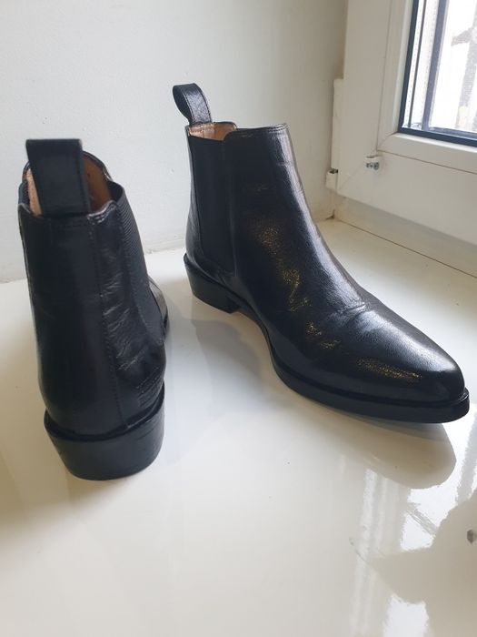 Черевики, натуральна шкіра