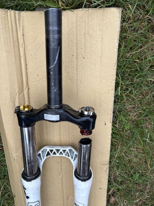 Marzocchi Bomber 44 Micro Ti – USZKODZONY / NA CZĘŚCI (TST Micro, oś QR15)