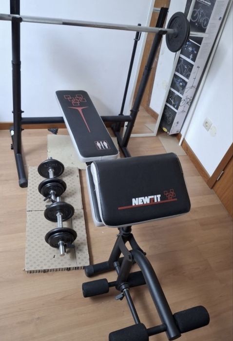 Banco musculaçao new fit