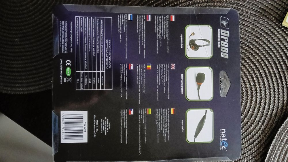 Słuchawki do komputera nanec