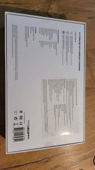 Sterylizator UV z ładowaniem bezprzewodowym Samsung