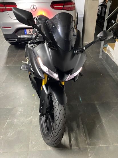 yamaha r125  full black