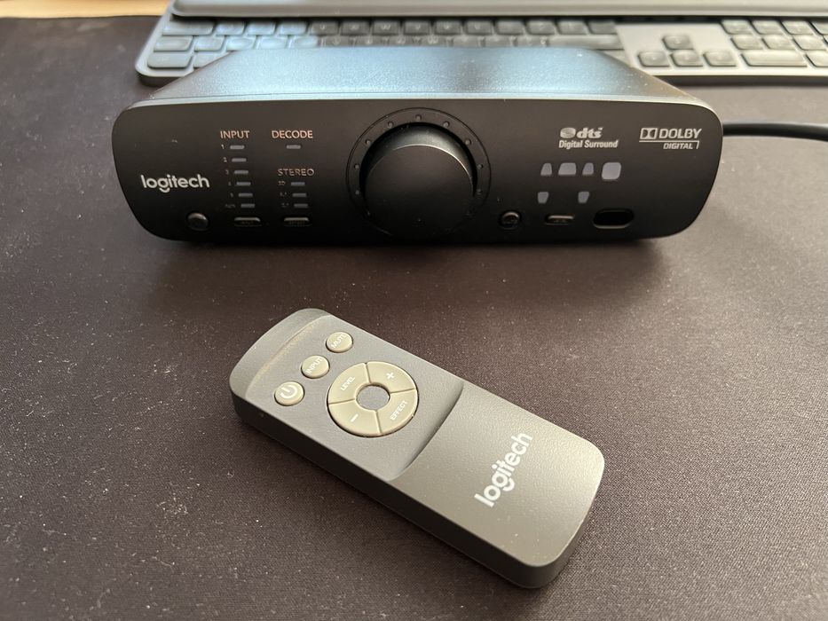 Głośniki Logitech z906 pełny zestaw