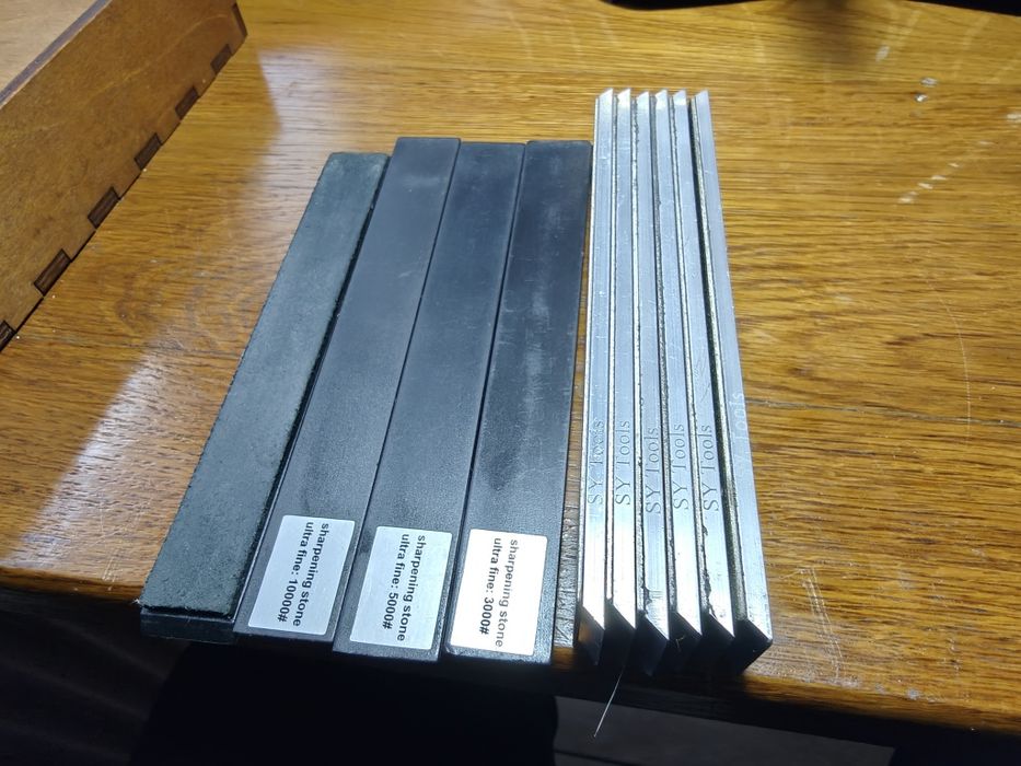 Алмазні бруски SY Tools топові китайські алмази і комплект природніх