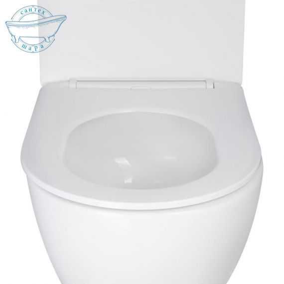 Інсталяція Geberit 458.103.00.1+ Унітаз  Qtap Jay QT07335177W