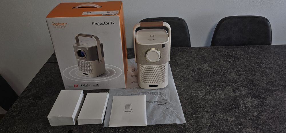 Projector Yaber T2 com bateria incorporada *Novo*