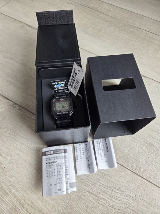Full Set Casio G-Shock GW-S5600U-1JF Carbon Fiber Multiband6