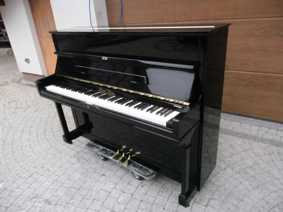 Pianino 8 letnie Pearl River U121 poliester oryginał czarny na gotowo