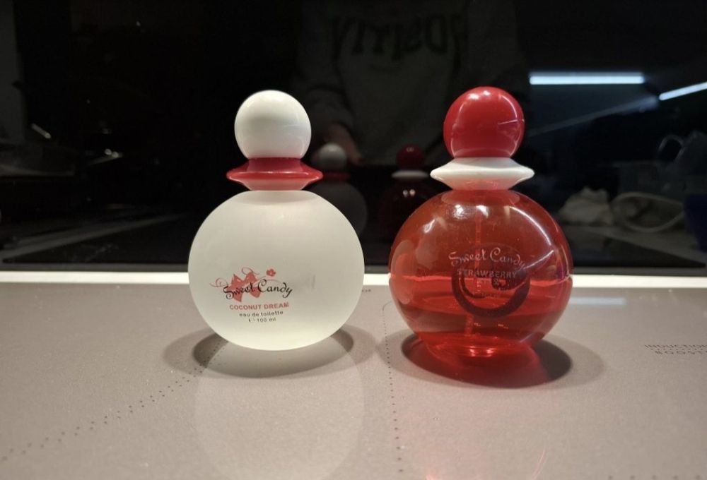 Zestaw zapachów damskich Sweet Candy 2x nowe  i 1 używane, 2x perfumet