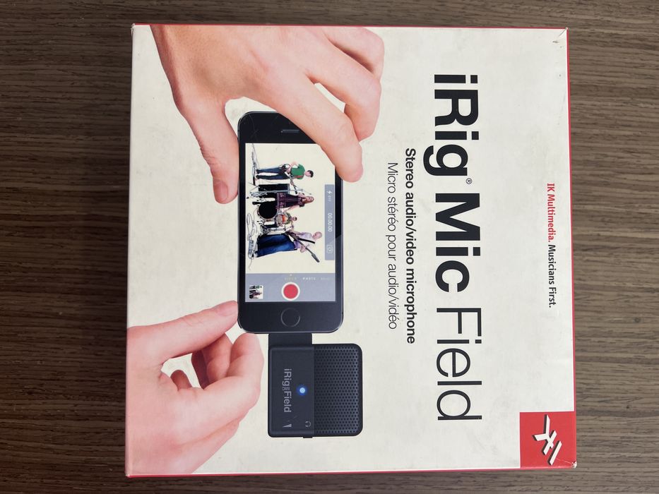 Зовнішній мікрофон iRIG MIC FIELD для iPOD/iPhone/iPAD IK MULTIMEDIA