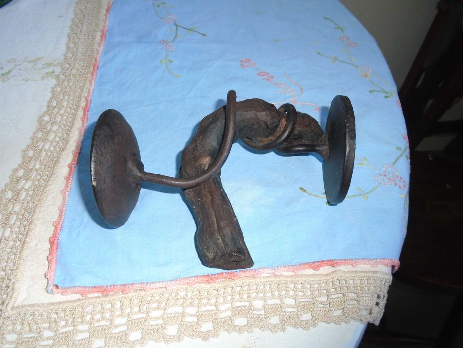 porta vela invulgar