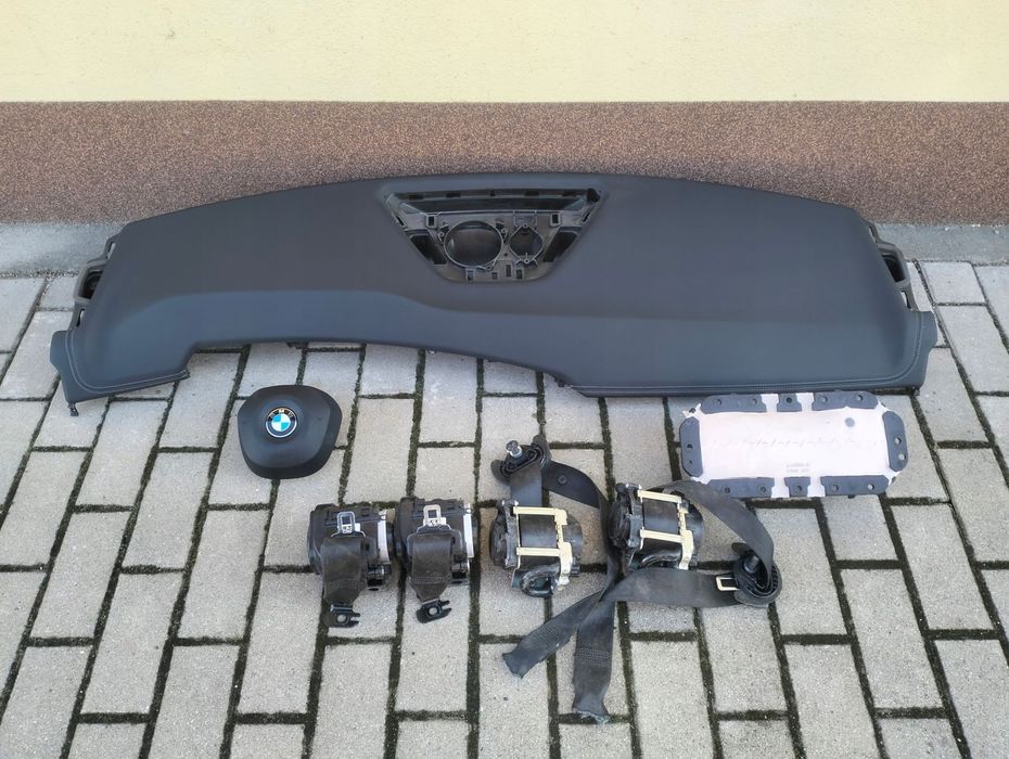 konsola deska rozdzielcza kokpit poduszka air bag bmw x1 u11