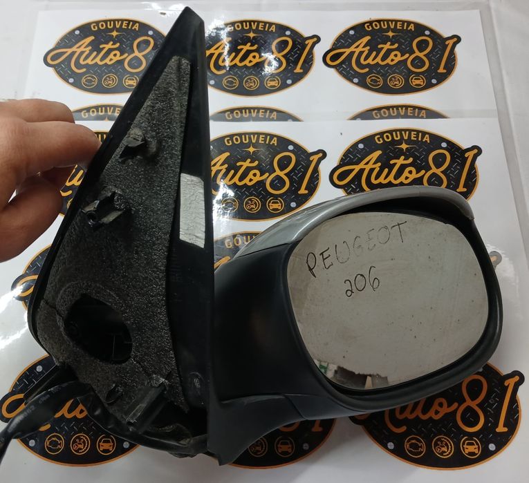 Espelho retrovisor direito eletrico peugeot 206 ano 2004