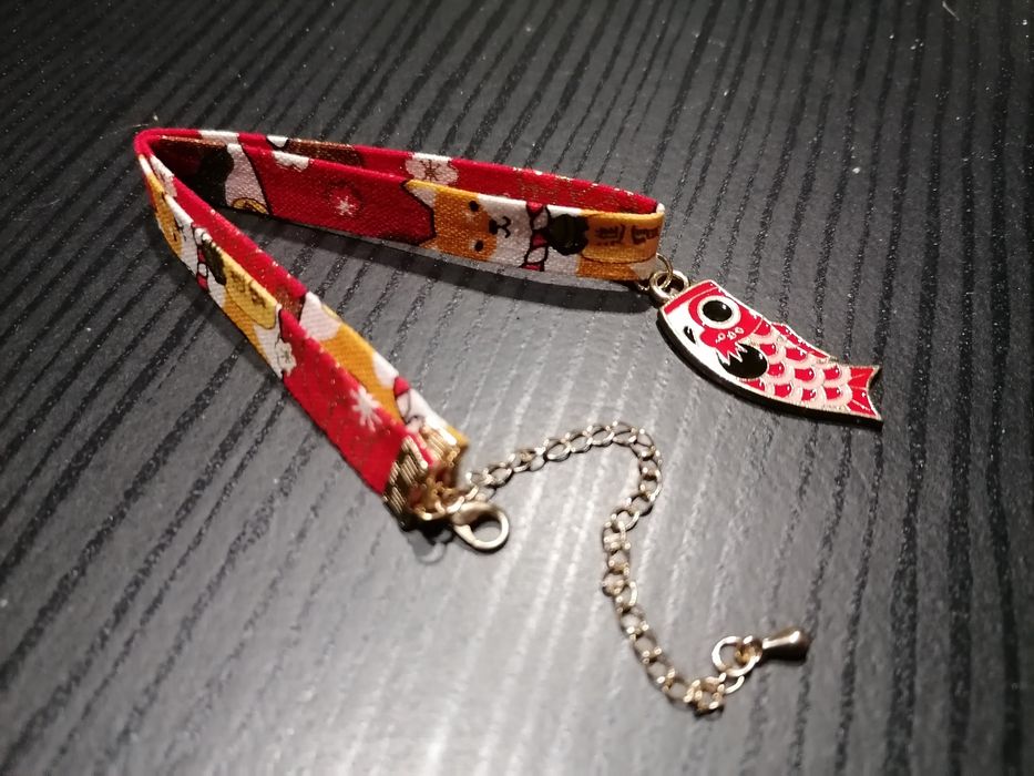 Choker Japonia Shiba Inu Lampion