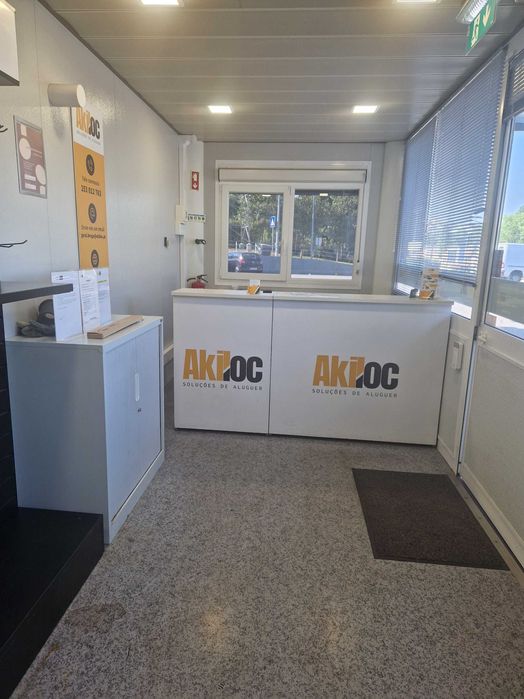 Módulo Contentor escritório gama sup. c/AC e pala  - Promoção