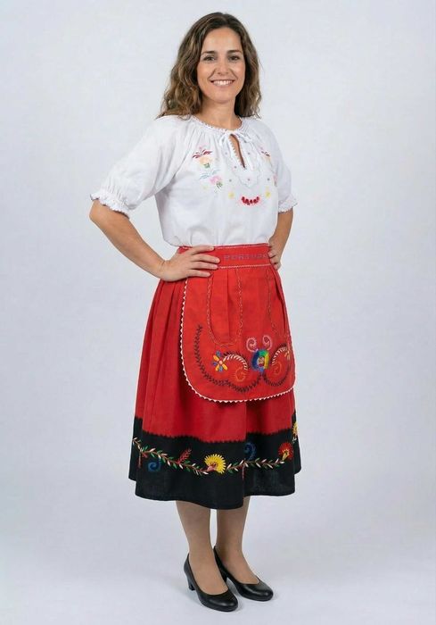 Traje Imitação de Lavradeira Minho - Adulto