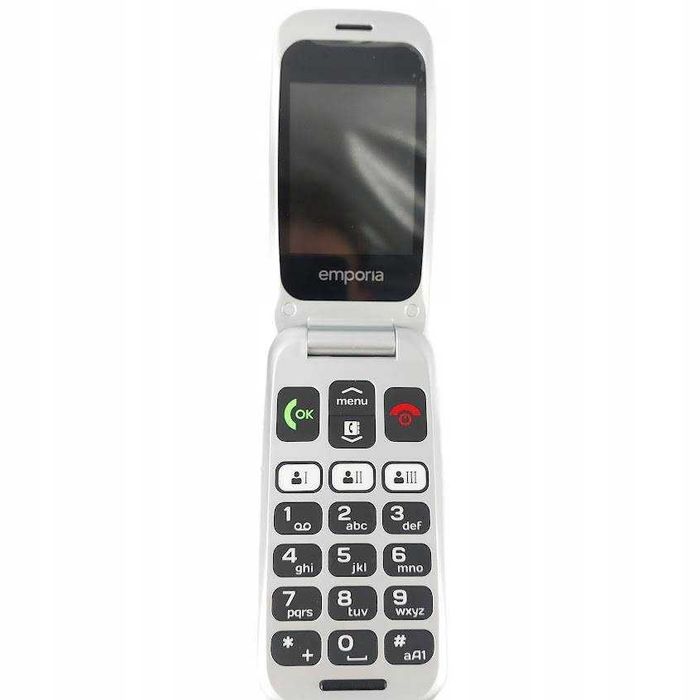 Telefon komórkowy Emporia One V200 klapka duze litery-OKAZJA TANIO!