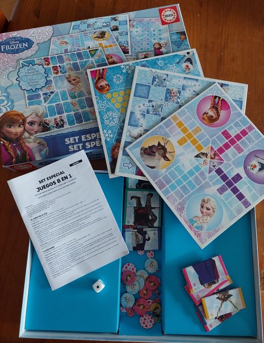 Jogo 8 em 1  Frozen