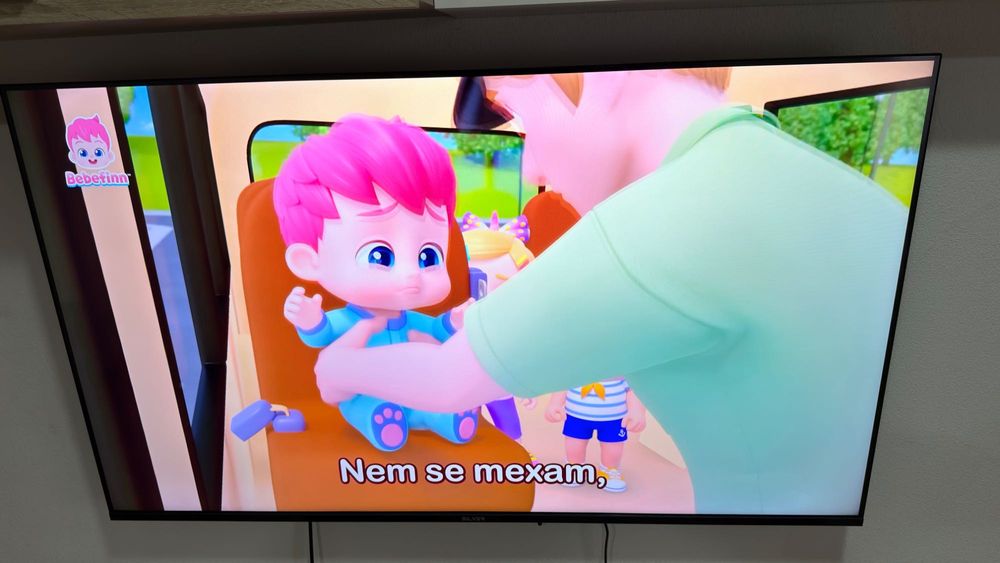Tv silver 55 polegadas 4k em bom estado