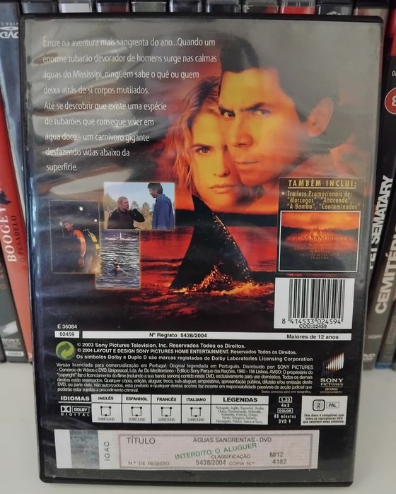 DVD águas sangrentas