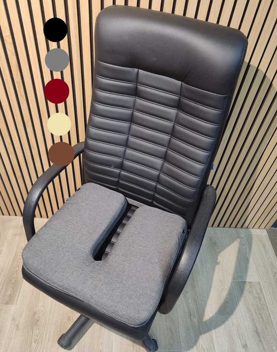 Ортопедическая подушка для сидения Две рабочих стороны -мягкая/жесткая