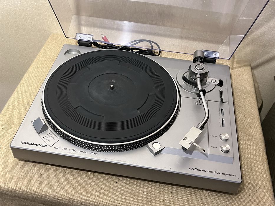 Качественный HI-FI проигрыватель винила NORDMENDE RP-1100 DIRECT DRIVE